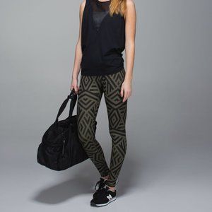 Lululemon Wunder Under in Chevron Shuffle